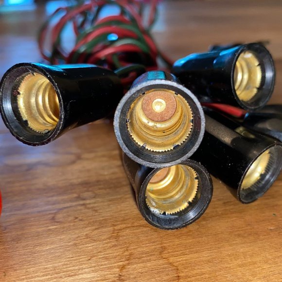 Vintage Gilbert Christmas Light String C7 TESTED - Picture 7 of 8